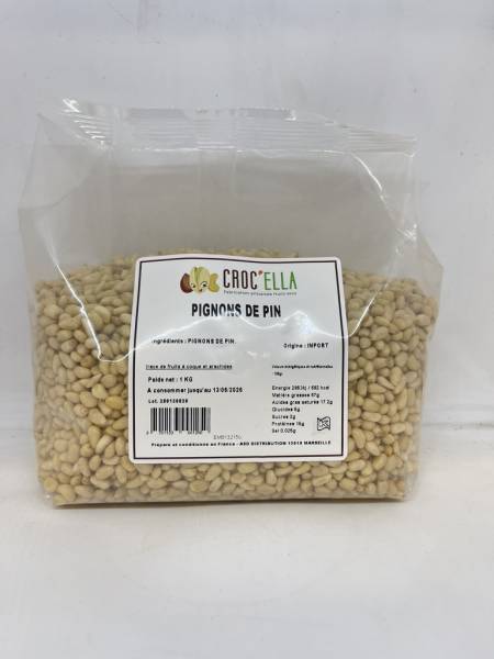 Pine nuts bag 1kg for distributor