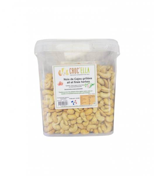 Roasted Garlic & Herb Cashews for Food Professionals in Bulk in France