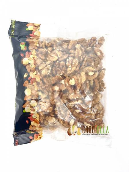 Packaged or bulk walnut kernels, shelled dried fruits CROC'ELLA
