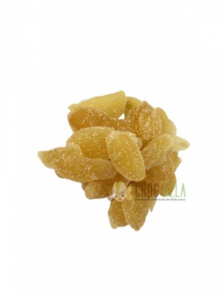 Dehydrated or Candied Ginger in Bulk - Dried Fruits and Nut Mixes by CROC’ELLA, PACA, Marseille