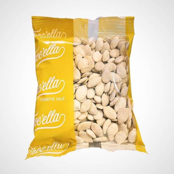 Salted roasted pumpkin seeds bag 