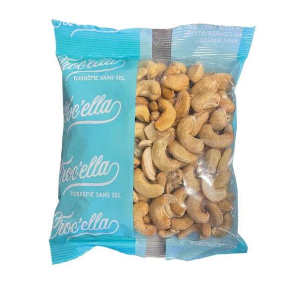 Roasted cashew nuts without salt 200gr bag