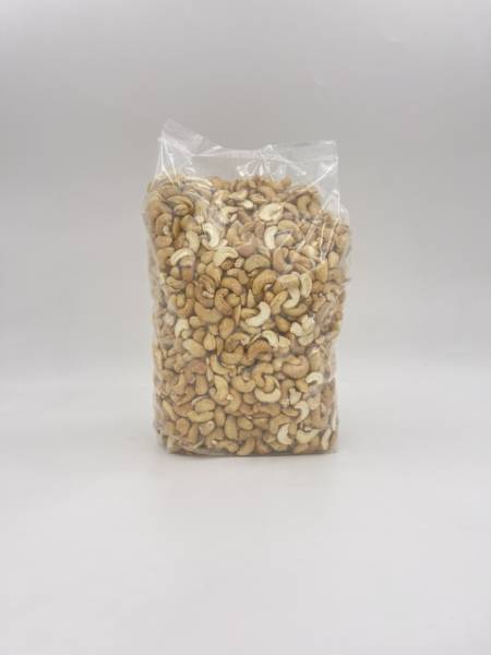 Roasted cashew nuts without salt 2,5kg bag