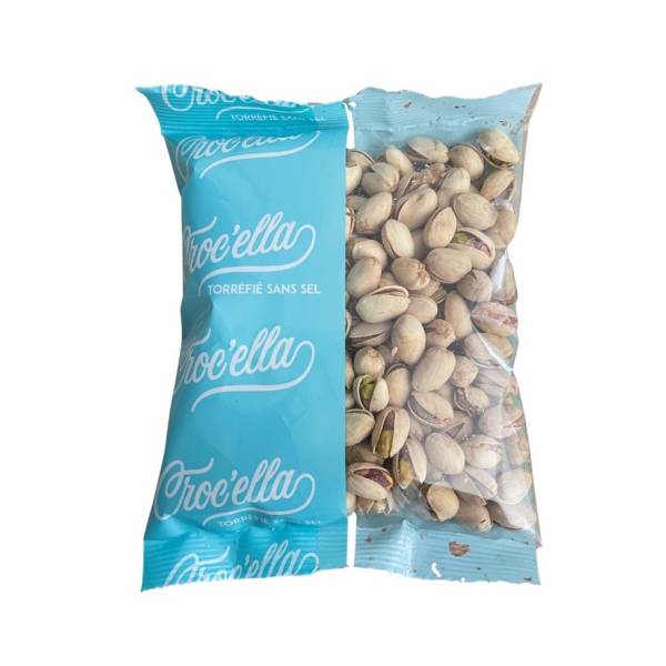 Roasted pistachios without salt 350gr bag for food professionals