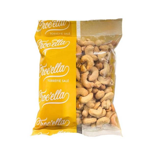 Salted roasted cashew nuts croc'ella