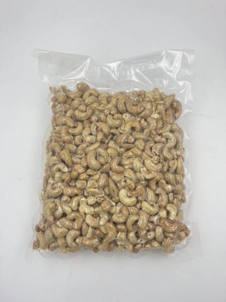 Roasted cashew nuts without salt 1kg vacuum bag 