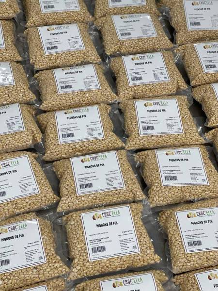 Pine nuts for market