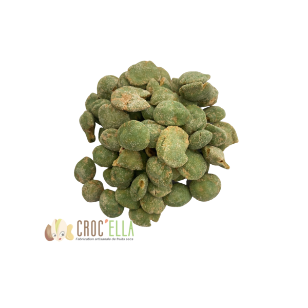 Wasabi peanuts by CROC’ELLA - 2.5kg bucket for food industry professionals in FRANCE