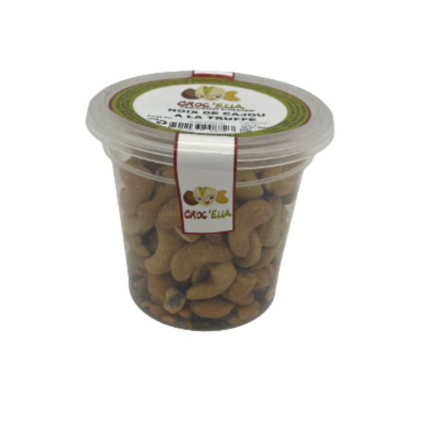 Truffle Cashews by CROC’ELLA - 160g Jar for Wholesalers and Distributors in France