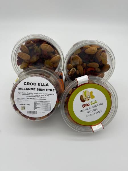 Wellness Mix 150g Jar - Dried Fruit Mix CROC’ELLA, Marseille