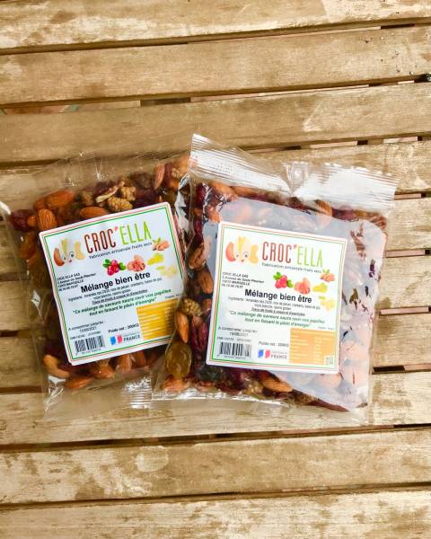 Wellness Mix in Bags - Dried Fruit Mix CROC’ELLA, Marseille, Bouches-du-Rhône